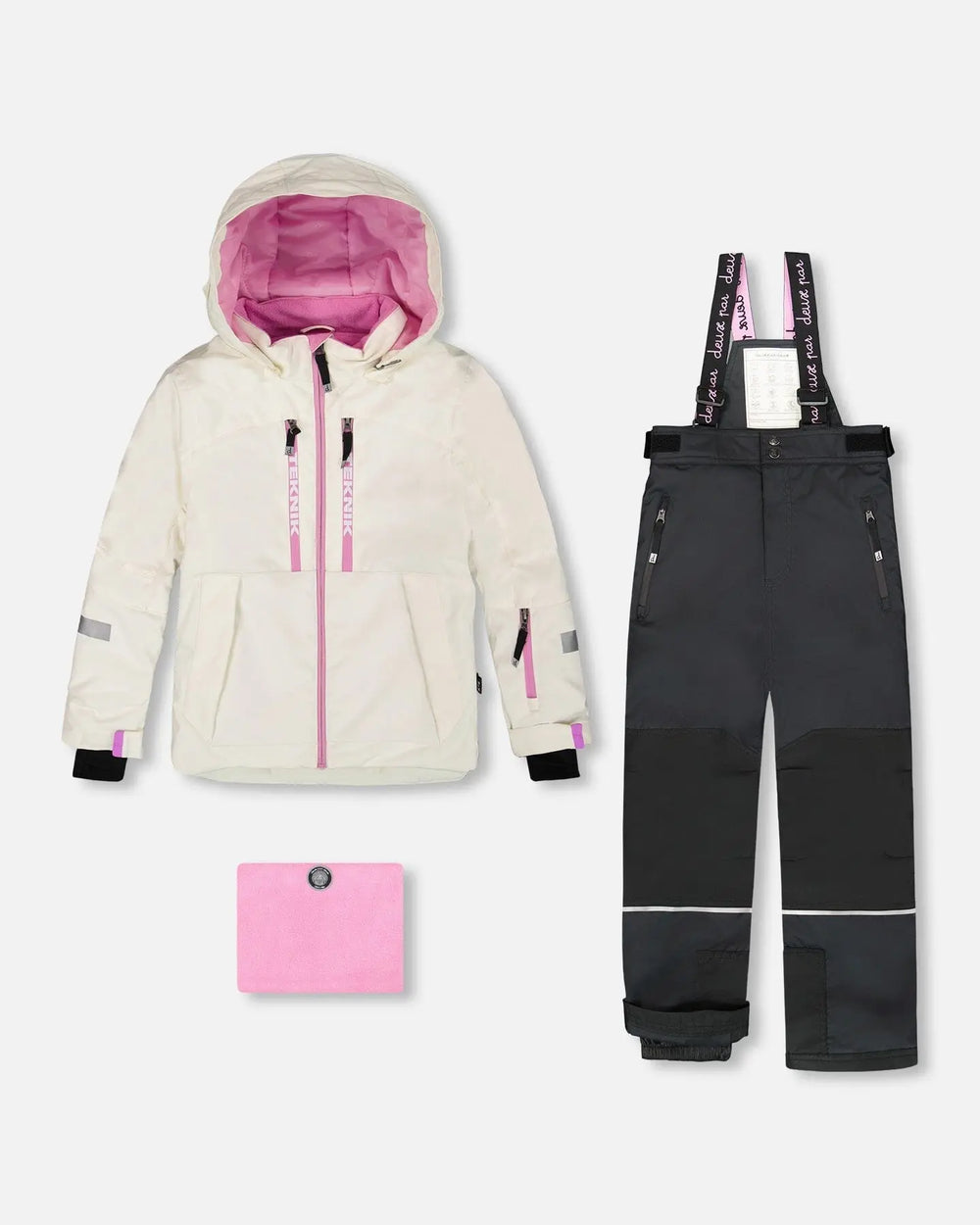 Two-Piece Teknik Snowsuit Off-White | Deux par Deux | Jenni Kidz