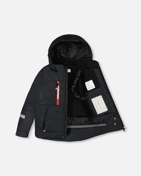 Two-Piece Teknik Snowsuit Red | Deux par Deux | Jenni Kidz