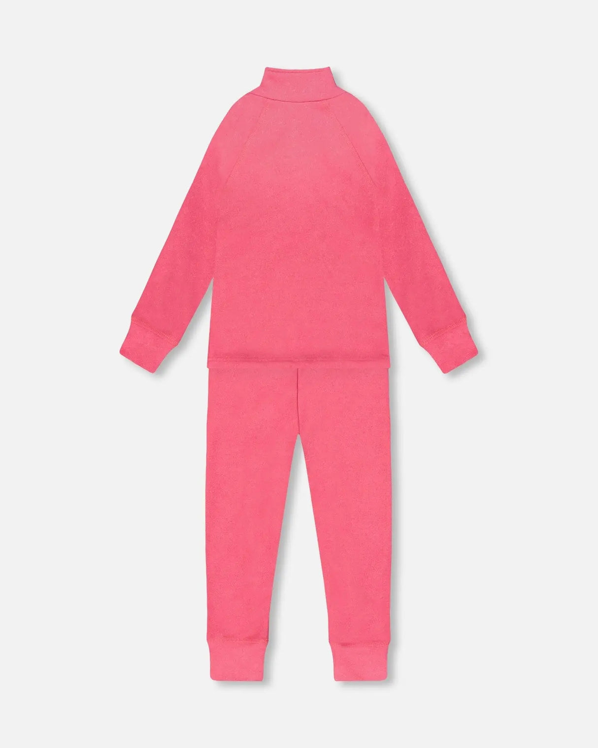 Two-Piece Thermal Underwear Set Candy Pink | Deux par Deux | Jenni Kidz