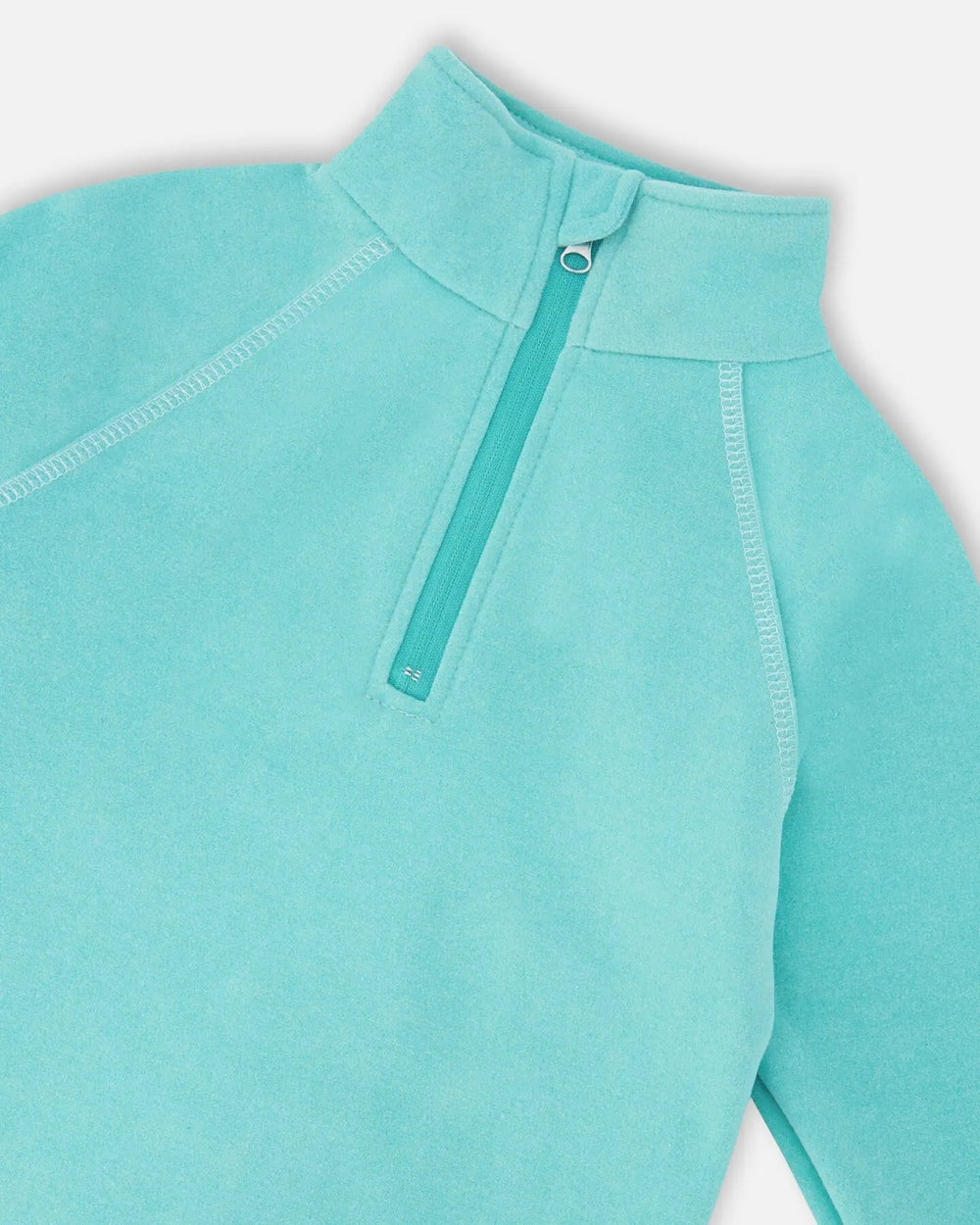 Two-Piece Thermal Underwear Set Turquoise Blue | Deux par Deux | Jenni Kidz