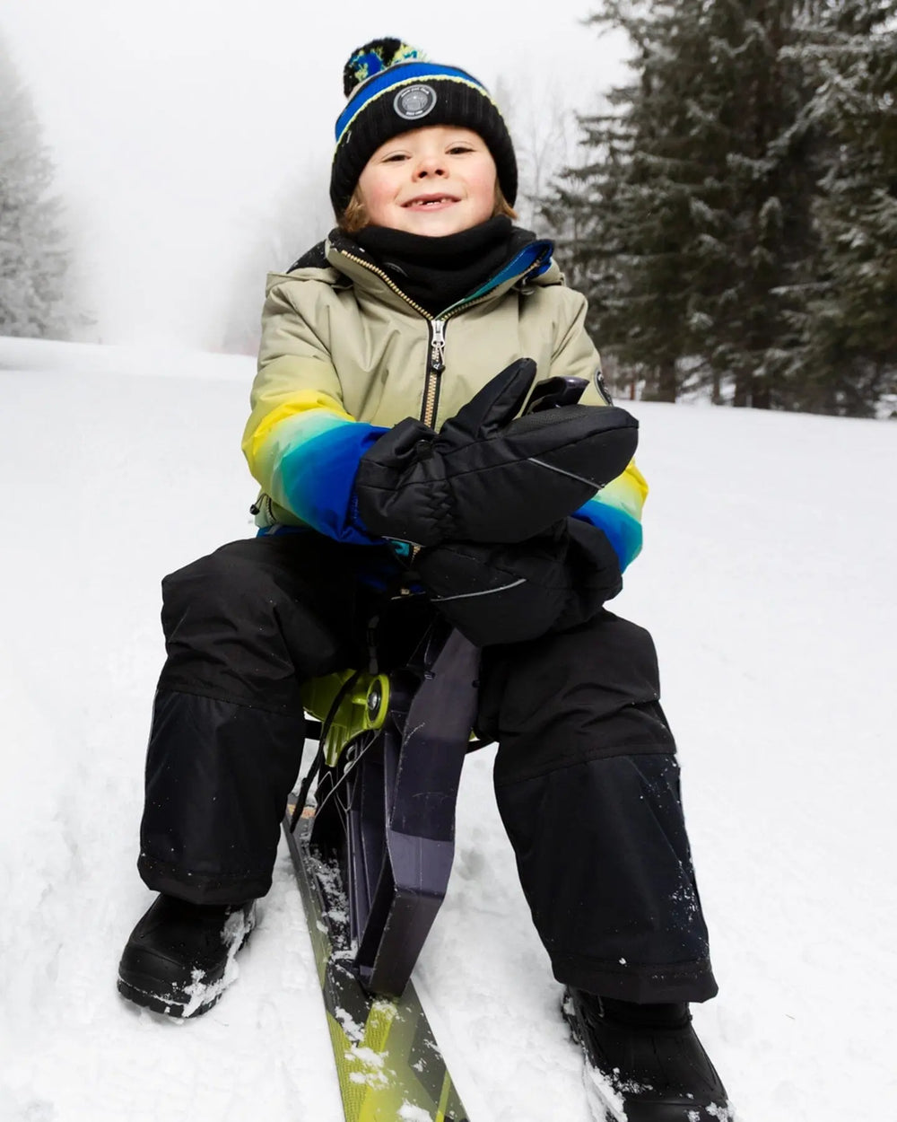 Winter Mittens Play Black | Deux par Deux | Jenni Kidz