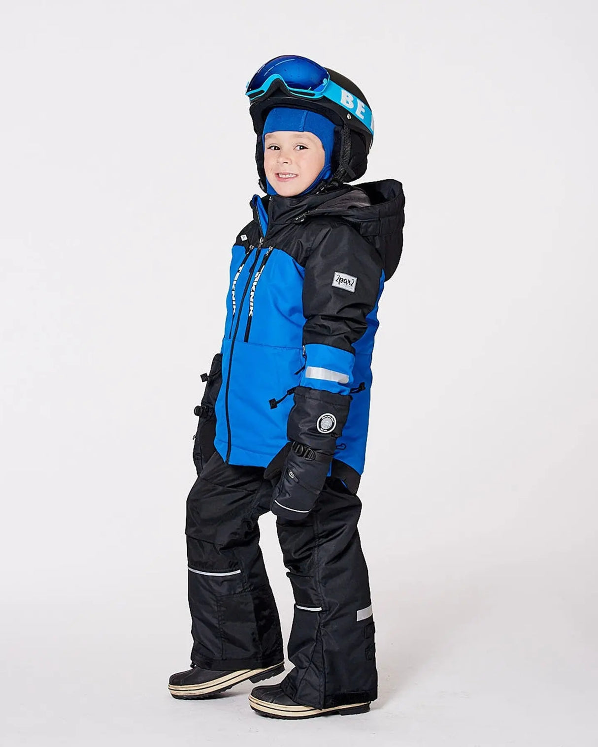 Winter Mittens Teknik Black | Deux par Deux | Jenni Kidz