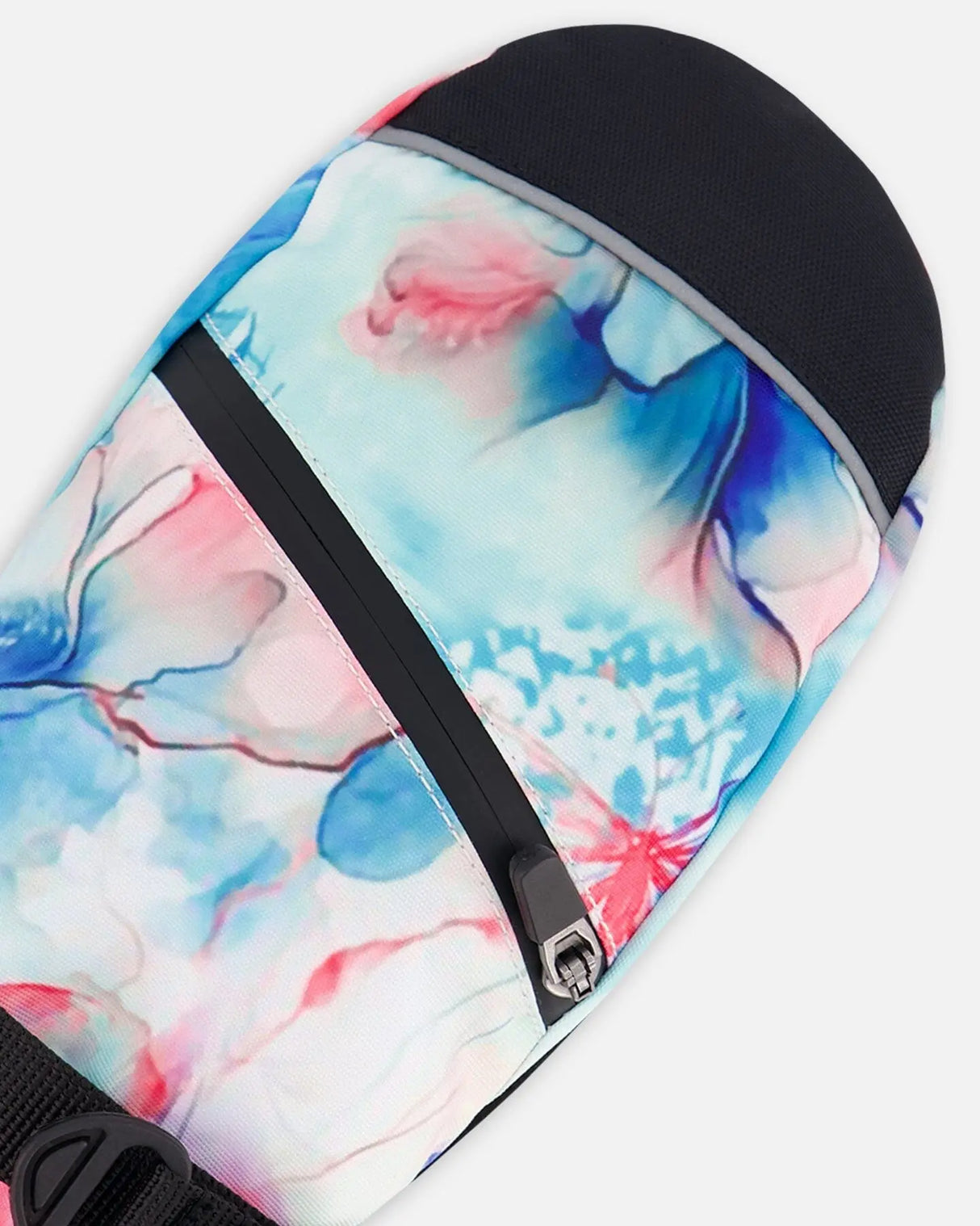 Winter Mittens Teknik Blue Flower Print | Deux par Deux | Jenni Kidz