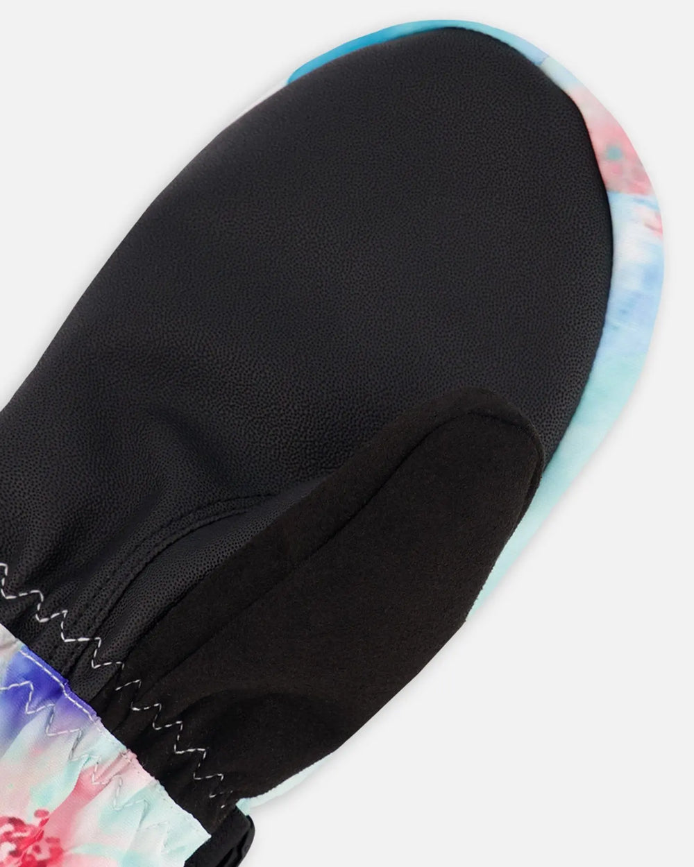 Winter Mittens Teknik Blue Flower Print | Deux par Deux | Jenni Kidz