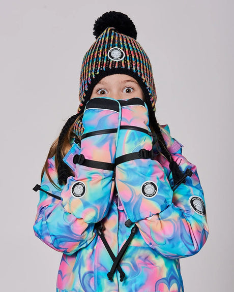 Winter Mittens Teknik Rainbow Heart Print | Deux par Deux | Jenni Kidz