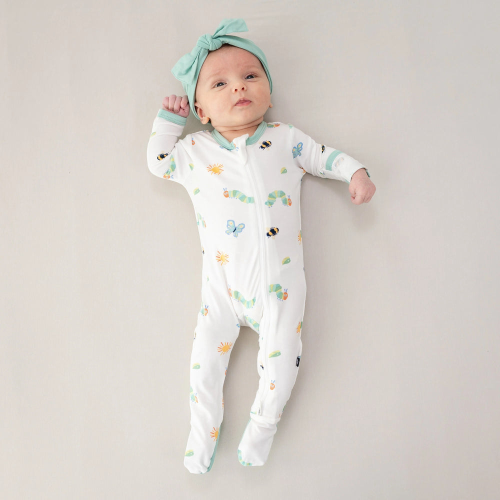 Zippered Footie in The Very Hungry Caterpillar™ and Friends | Kyte Baby