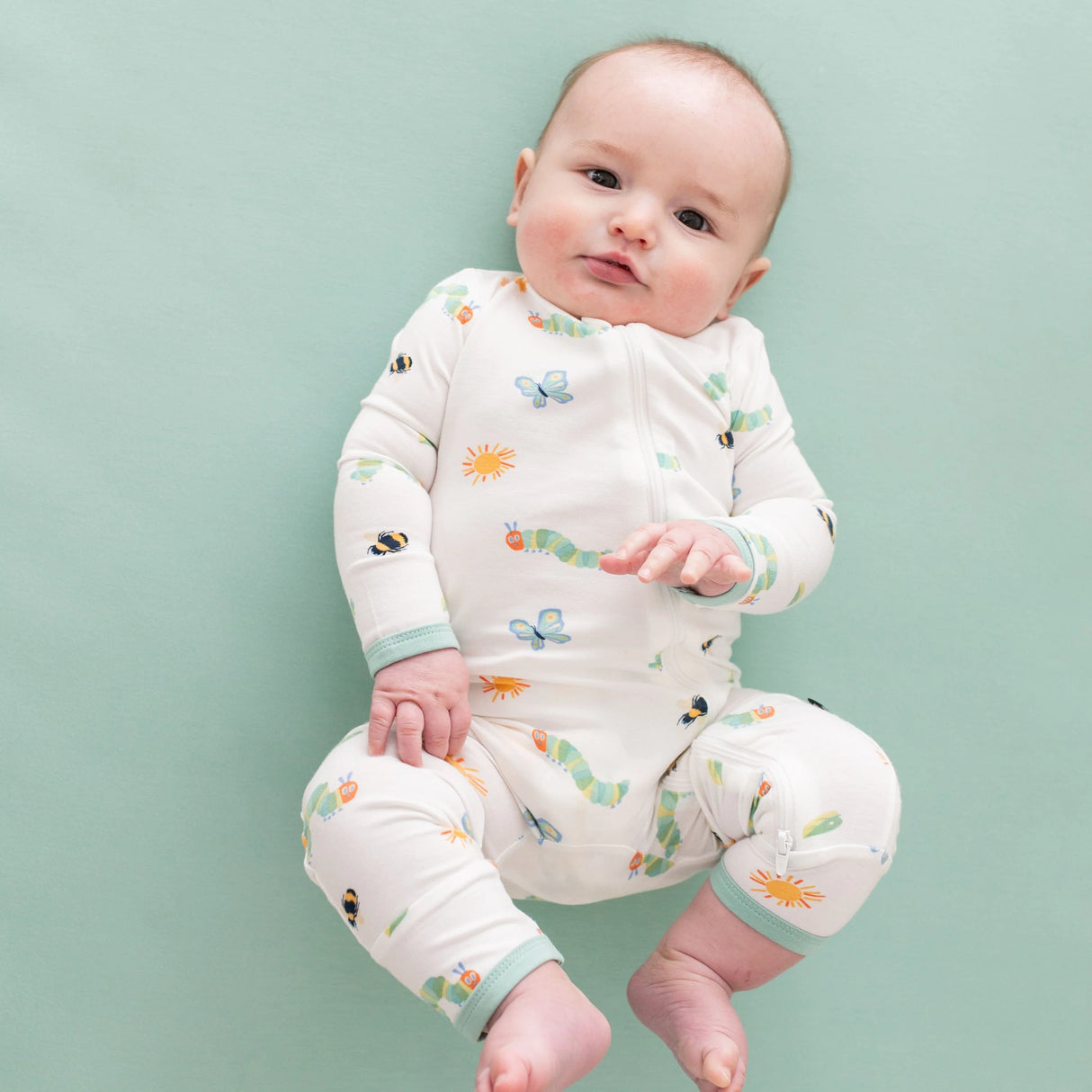 Zippered Romper in The Very Hungry Caterpillar™ and Friends | Kyte Baby