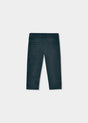 Back view Mayoral Baby Basic Chinos dark grey, functional pockets