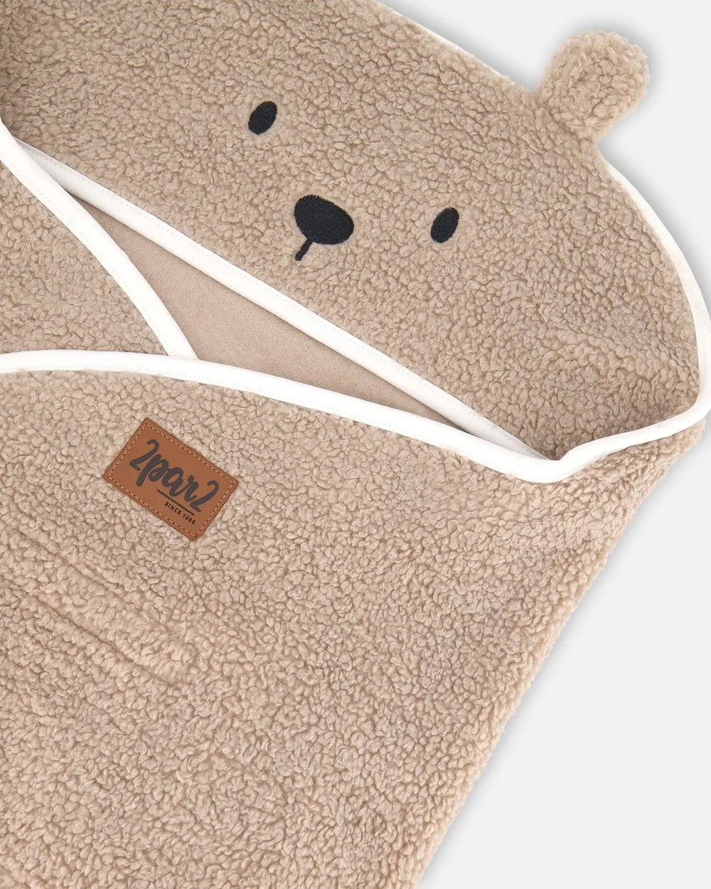 Baby Cocoon Blanket Brown Teddy Bear | Deux par Deux | Jenni Kidz