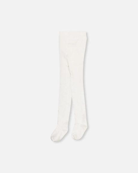 Cable Tights Off White | Deux par Deux | Jenni Kidz