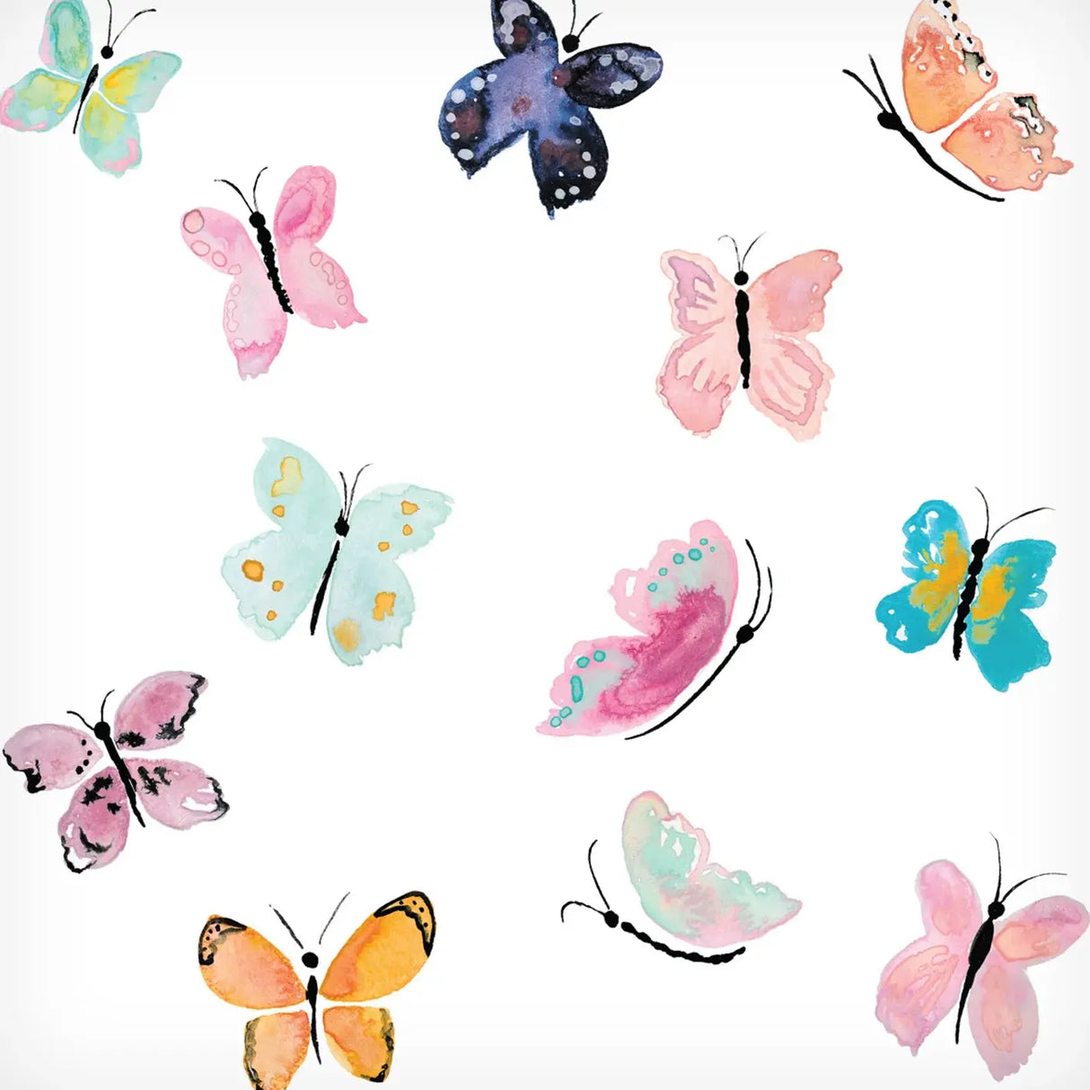 Cotton Muslin Swaddle - Butterfly | Lulujo | Lulujo | Jenni Kidz