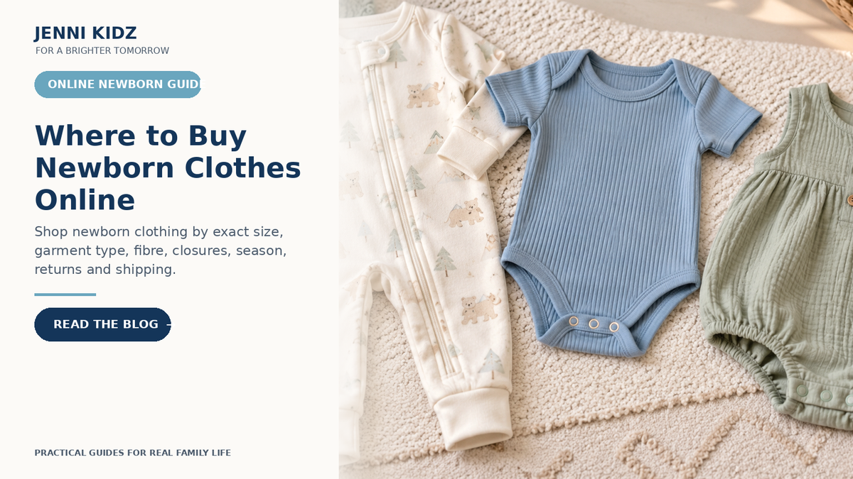 Newborn clothes online shopping guide for size fabric closures returns and shipping
