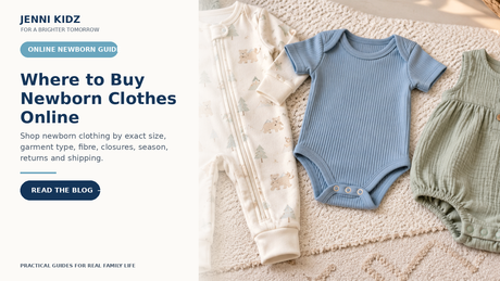 Newborn clothes online shopping guide for size fabric closures returns and shipping