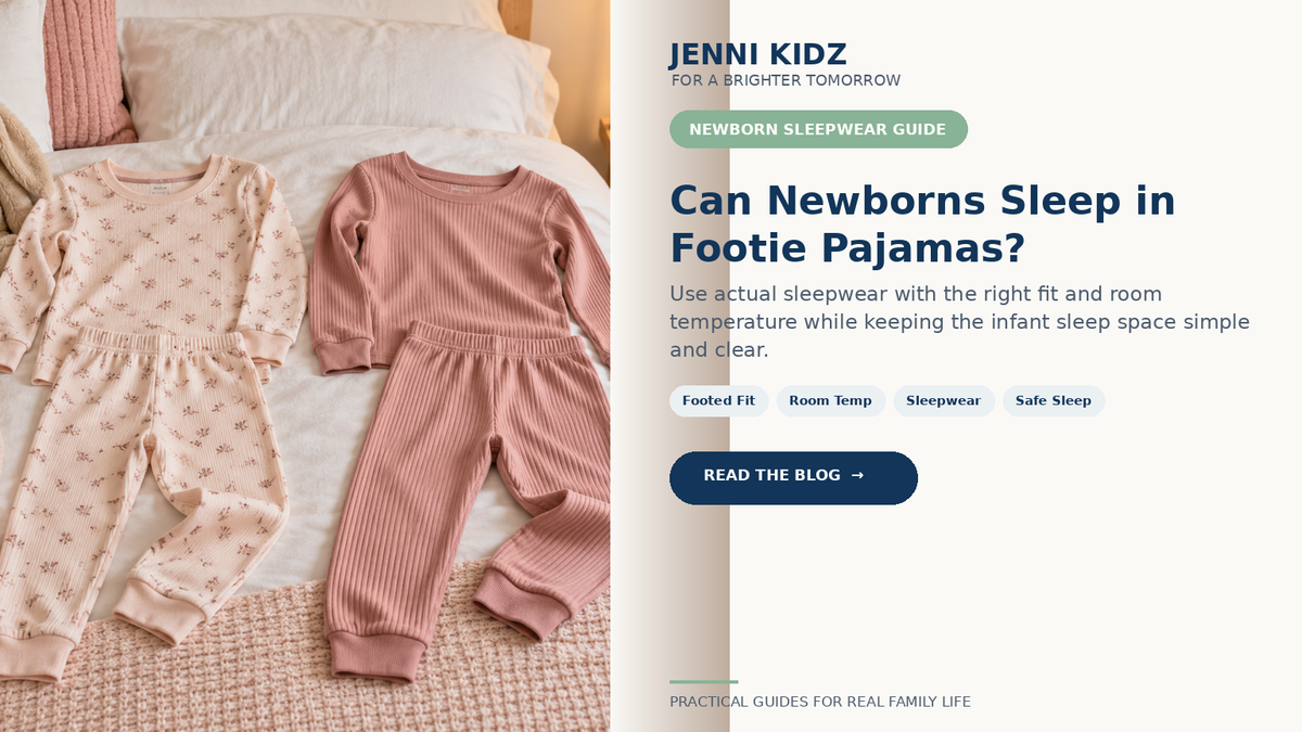 Newborn footie pajama guide for fit room temperature actual sleepwear and safe sleep