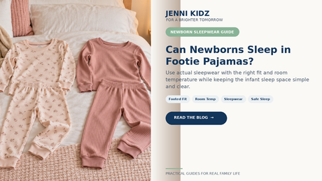 Newborn footie pajama guide for fit room temperature actual sleepwear and safe sleep