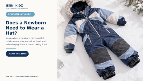 Newborn hat guide for outdoor warmth indoor use and safe sleep considerations