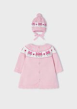 Pink Knitted Dress With Hat Set - Girls | Mayoral - Jenni Kidz