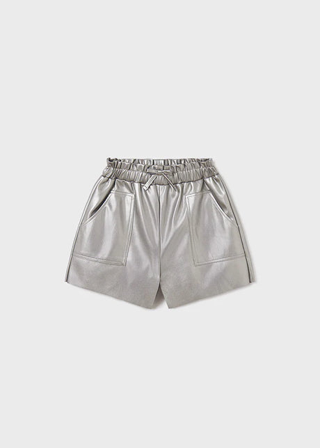 Girls Leathered Shorts  | Mayoral - Jenni Kidz