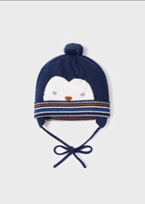 Knit Bobble Hat - Navy Boys | Mayoral - Jenni Kidz