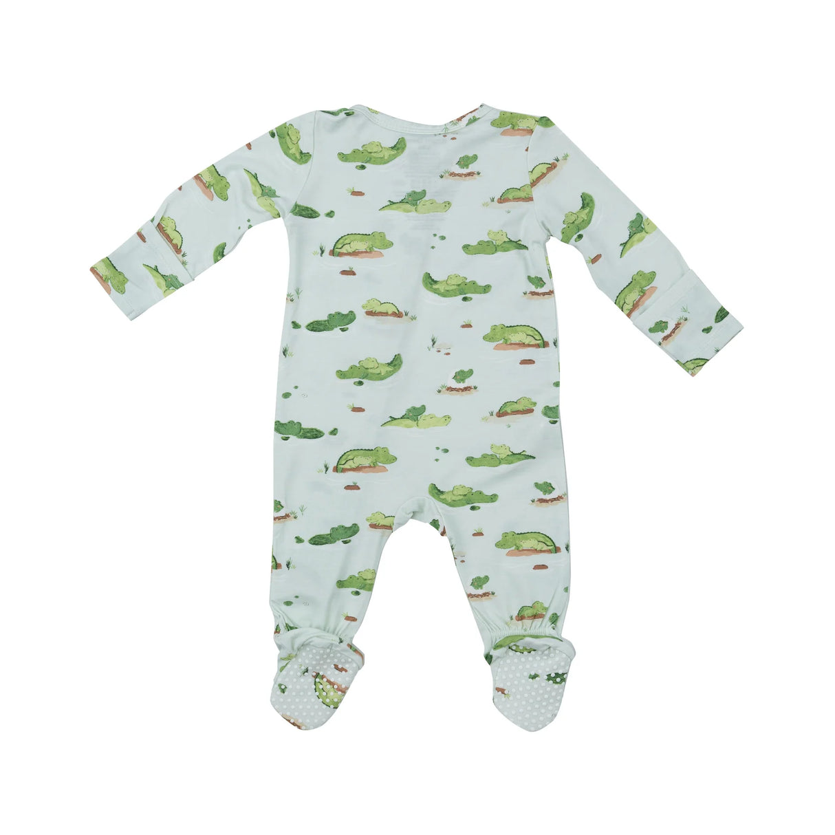 Two Way Zipper Footie - Alligators | Angel Dear - Jenni Kidz