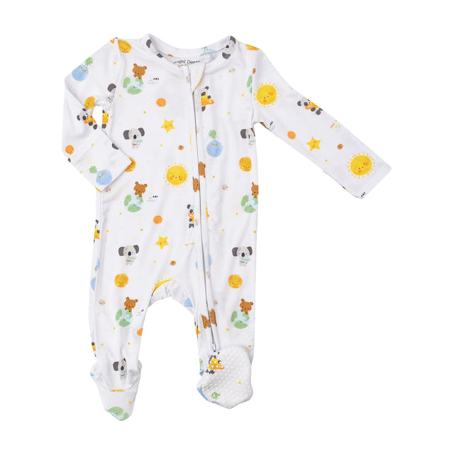 Two Way Zipper Footie - Baby Solar System | Angel Dear - Jenni Kidz