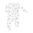 Two Way Zipper Footie - Cute Ocean | Angel Dear - Jenni Kidz