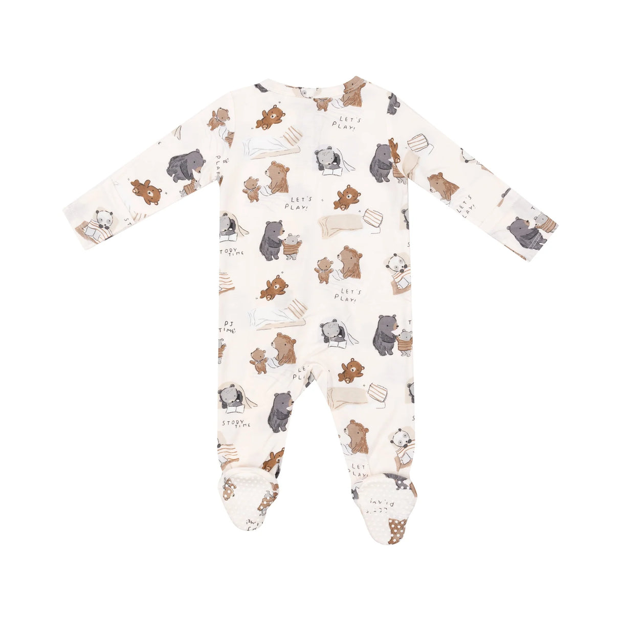 Two Way Zipper Footie - Sleepytime Bears | Angel Dear - Jenni Kidz