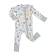 Two Way Zipper Romper - Watercolor Baby Veggies | Angel Dear - Jenni Kidz