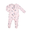 Two Way Zipper Ruffle Back Footie - Vintage Kitten | Angel Dear - Jenni Kidz