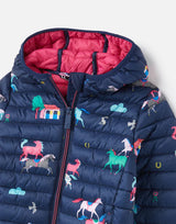 Kinnaird Showerproof Recycled Packable Jacket | Joules - Jenni Kidz