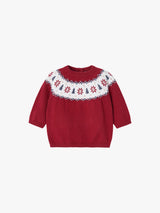 Jacquard Christmas Sweater Boy - RED | Mayoral - Jenni Kidz