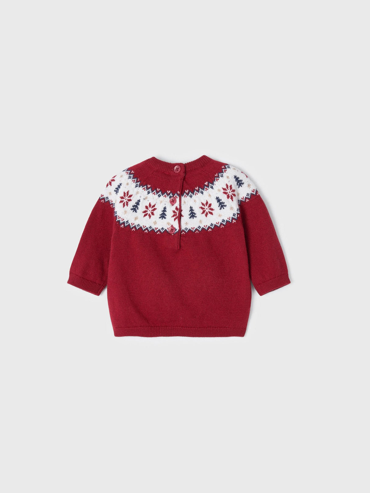 Jacquard Christmas Sweater Boy - RED | Mayoral - Jenni Kidz