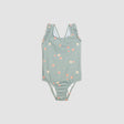 Floral Print on Dusty Green One-Piece Swimsuit | Petit Lem - Jenni Kidz