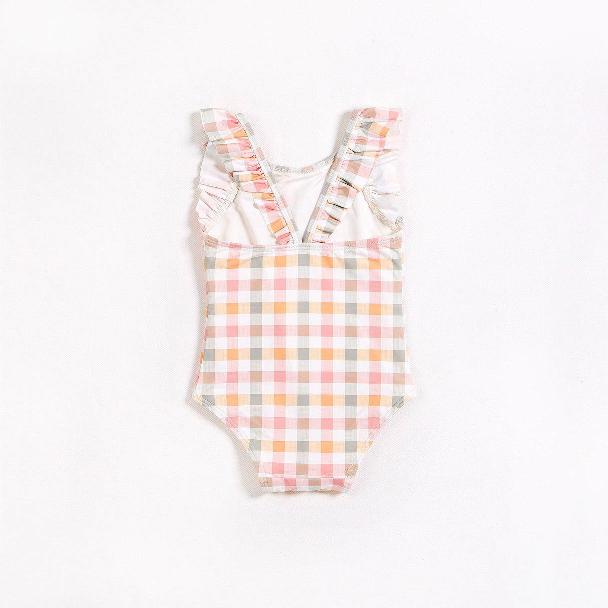 Summer Gingham One-Piece Swimsuit | Petit Lem - Jenni Kidz