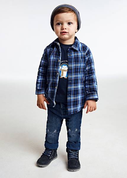 Baby Boys Skinny Regular Denim Pant  | Mayoral - Jenni Kidz