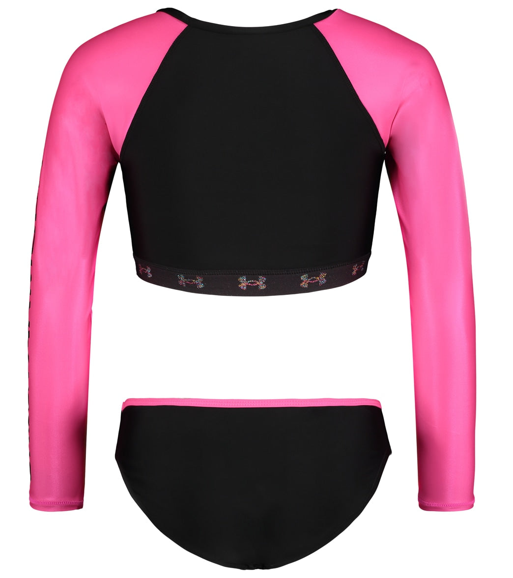 Girls Two Piece Rashguard Set | Under Armour - Jenni Kidz