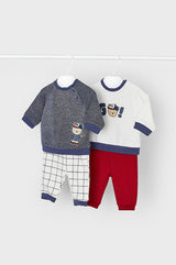 Baby Boys Newborn 4-Piece Knit Set | Mayoral - Jenni Kidz