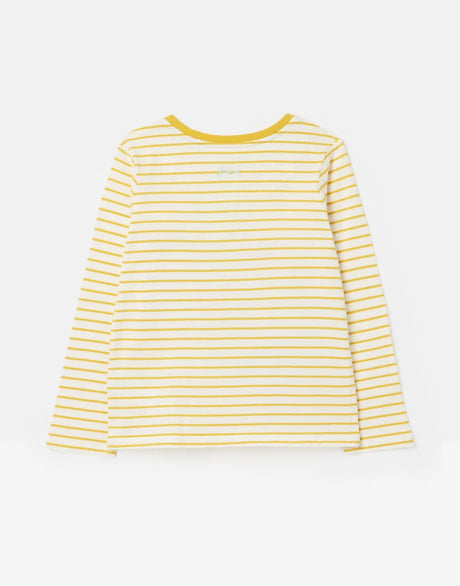Ava Long Sleeve Applique Artwork T-Shirt | Joules | Joules | Jenni Kidz
