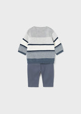 Baby Boys 2Pc Sweater & Long Trouser Set | Mayoral | Mayoral | Jenni Kidz