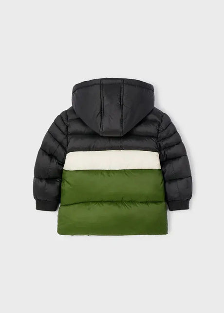 Baby Boys Quilted Multi-Colour Coat Jacket | Mayoral | Mayoral | Jenni Kidz
