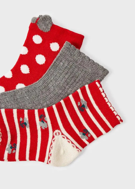 Baby Girls 3 pack of socks| Mayoral | Mayoral | Jenni Kidz