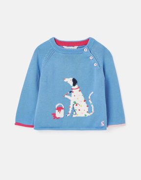 Baby Girls Dalmpro Sweater | Joules | Joules | Jenni Kidz
