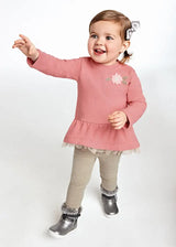 Baby Girls Knit Leggings & Top Set | Mayoral | Mayoral | Jenni Kidz