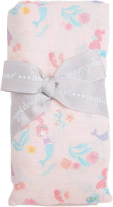 Bamboo Muslin Swaddle Blanket - Mermaids | Angel Dear | Angel Dear | Jenni Kidz