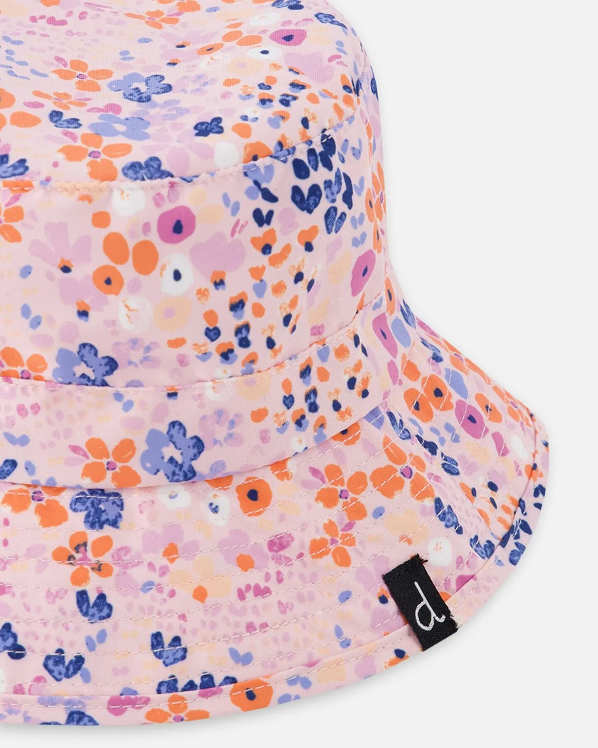 Beach Hat Lavender Printed Fields Flowers | Deux par Deux | Jenni Kidz