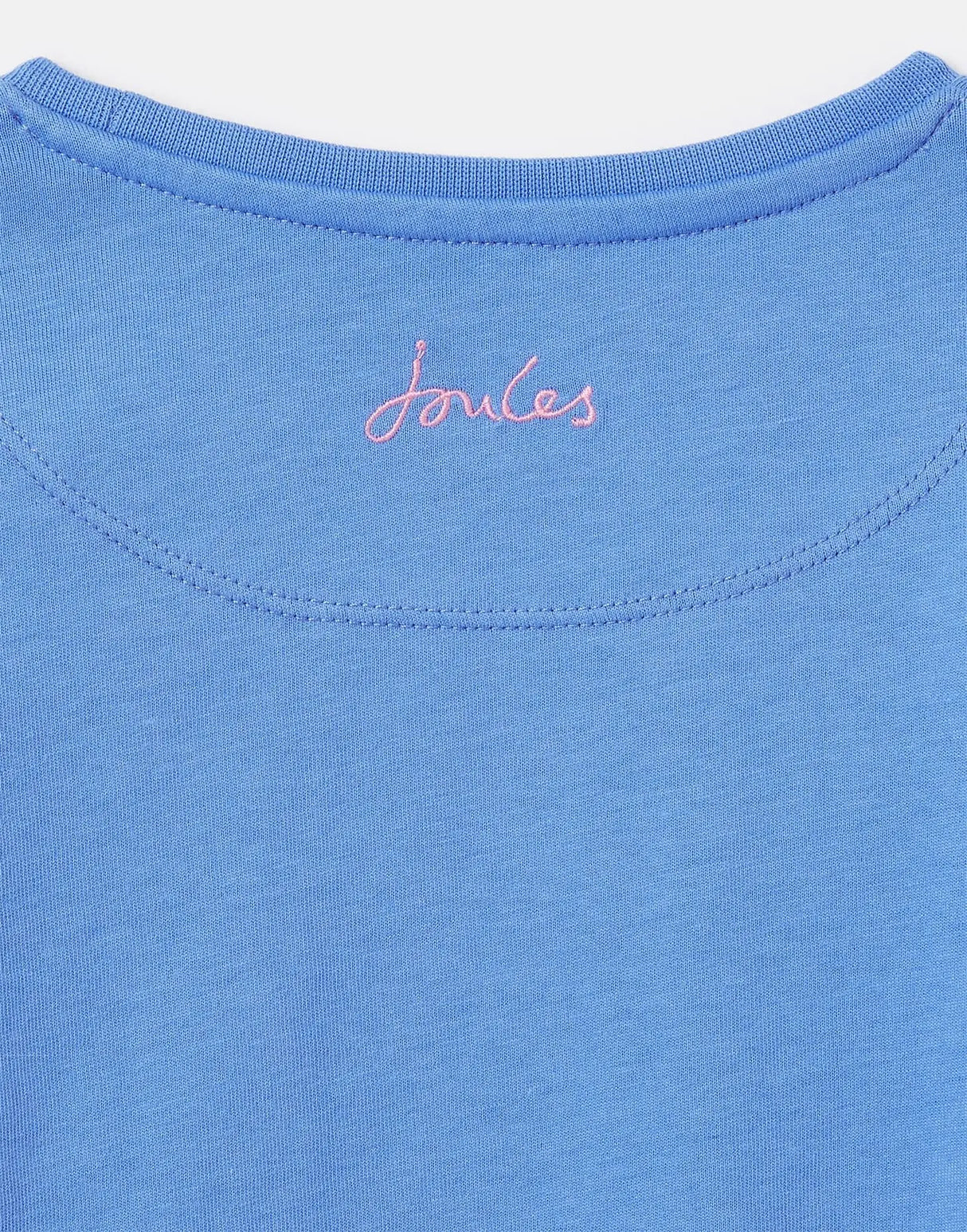 Bessie Long Sleeve Screenprint T-Shirt Blue Dalmatian | Joules | Joules | Jenni Kidz