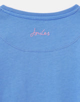 Bessie Long Sleeve Screenprint T-Shirt Blue Dalmatian | Joules | Joules | Jenni Kidz
