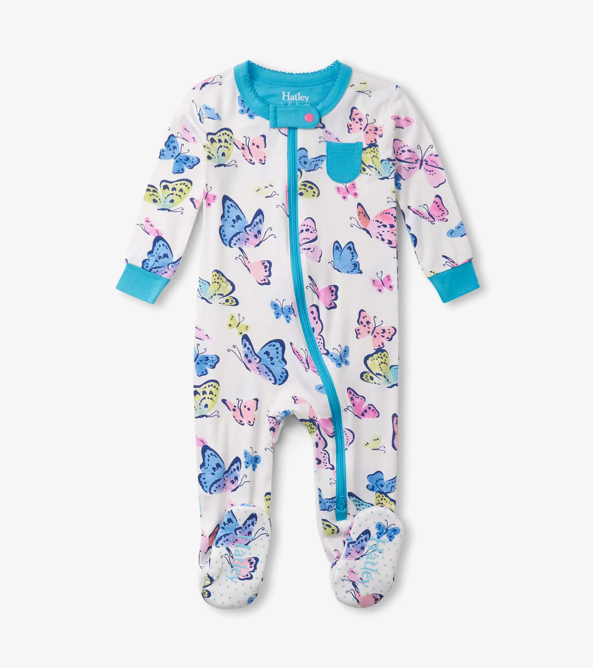 Big Butterflies Bamboo Coverall | Hatley | Hatley | Jenni Kidz