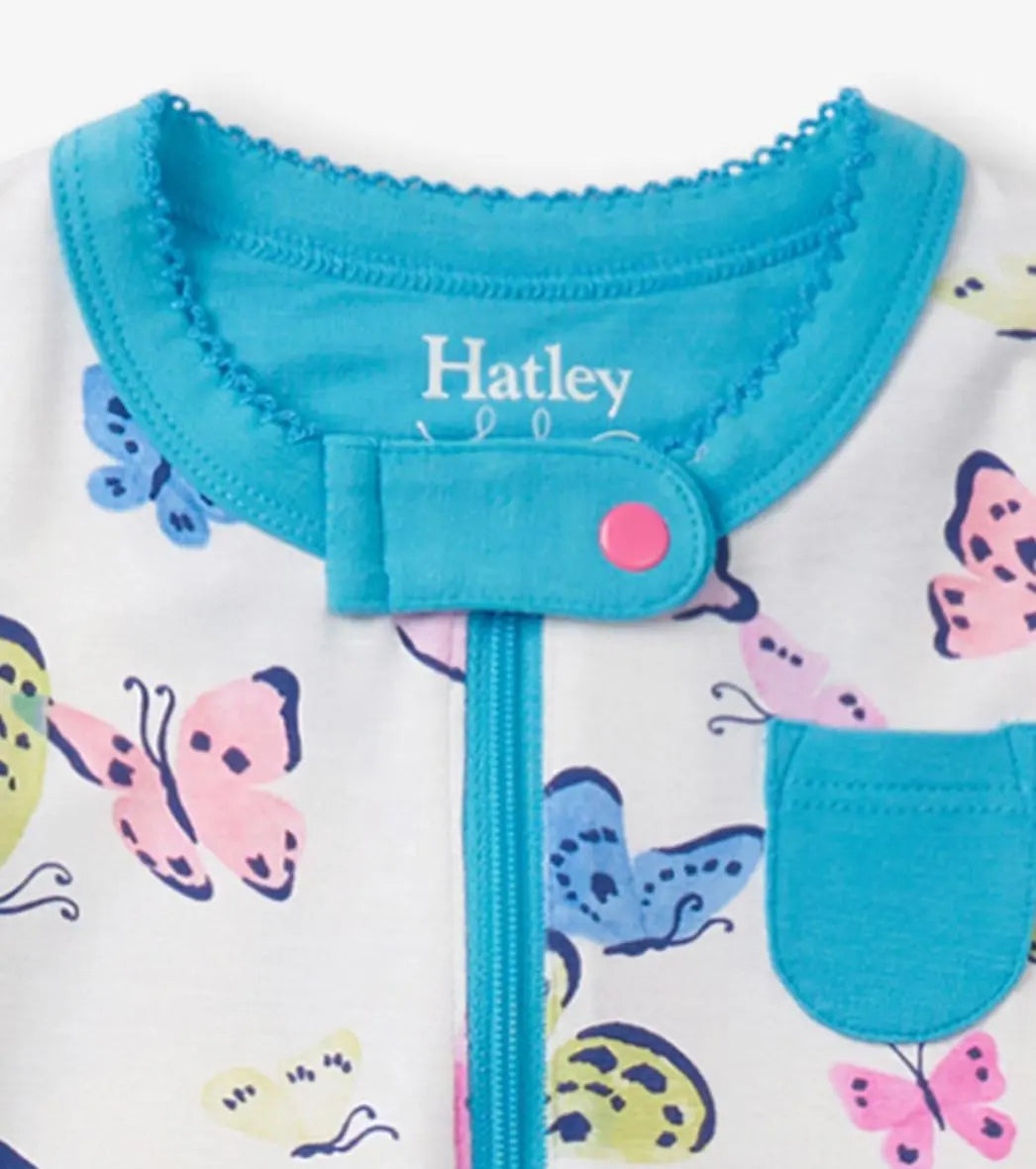 Big Butterflies Bamboo Coverall | Hatley | Hatley | Jenni Kidz