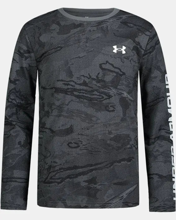 Boys Halftone Reaper Long Sleeve | Under Armour | Under Armour | Jenni Kidz